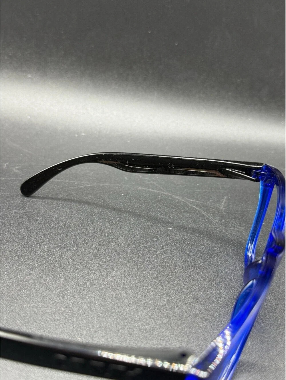 Oakley Frogskin Crystal Blue/Polished Black Frame